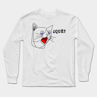 ¿Qué? Long Sleeve T-Shirt